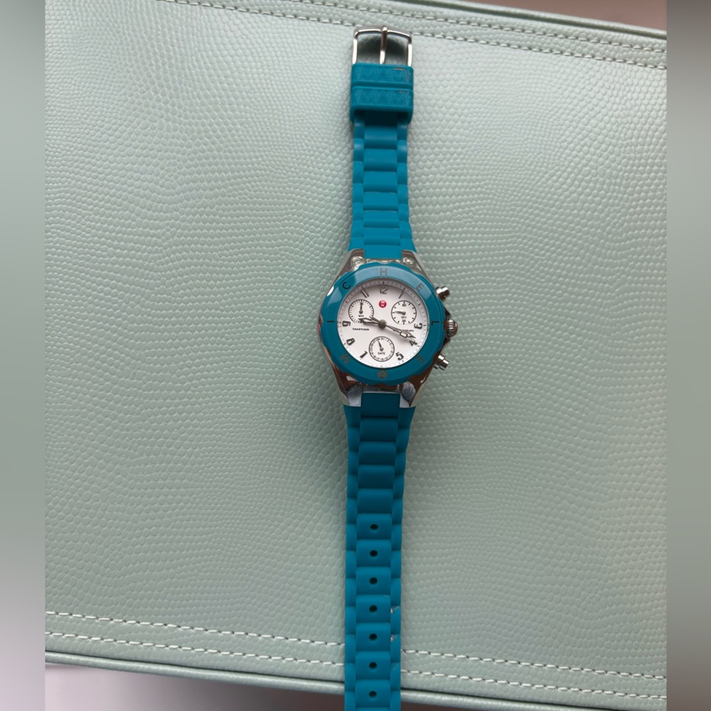 Michele Turquoise Watch Excellent Condition